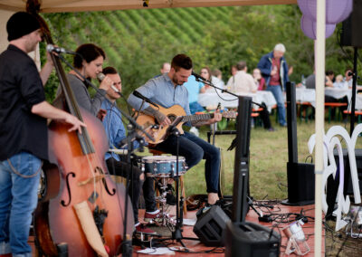 Band beim Weinfest